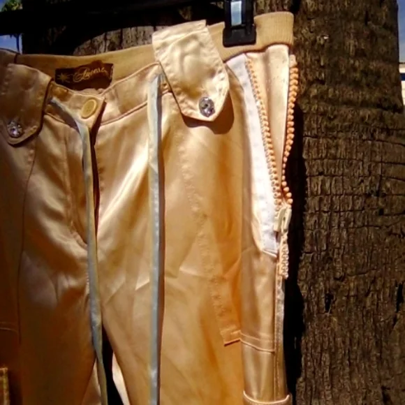Out of This World Satan Pants Made in France .Cream .NWOT